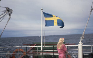 Forssman Übersetzer Schweden Fahne Blond