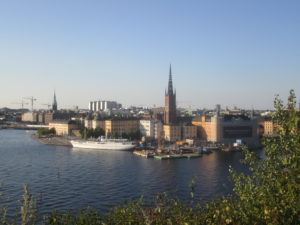 Forssman Übersetzer Stockholm Blick auf Riddarholmen